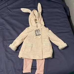 NWT Piper & Posie jacket and leggings set, size 9M